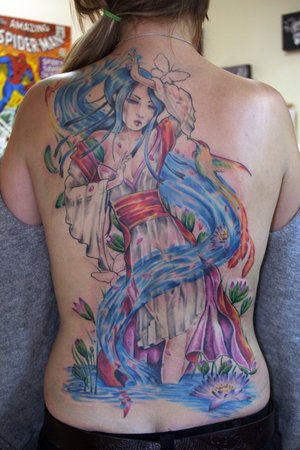 Geisha Tattoos Art Of Tattoos Gallery